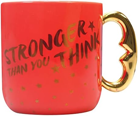 Half Moon Bay Dc Comics - Shaped Mugs - Wonder Woman Shaped Mug -Stronger Than You, 1 Count (Pack of 1)