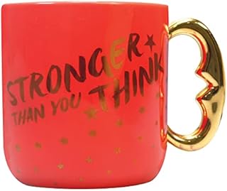 Half Moon Bay Dc Comics - Shaped Mugs - Wonder Woman Shaped Mug -Stronger Than You, 1 Count (Pack of 1)