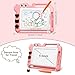 AiTuiTui Magnetic Drawing Board Toddler Toys Gift for Girls Boys, Color Sketch Writing Scribble Doodle Pad Travel Games, Educational Learning Kids Toys for Birthday or Easter (Pink)