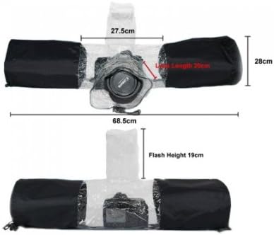 Undeniable - Waterproof Photo Professional Rain Cover for Large DSLR Cameras