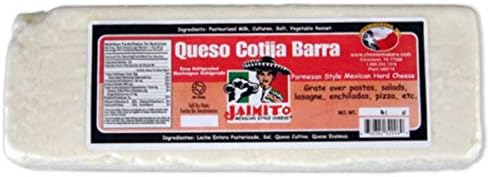 Cheesemakers Barra Cotija Cheese, 5 Pound -- 4 per case.