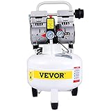 【DISEÑO PROFESIONAL】- El compresor de aire tiene un manómetro para verificar la presión del tanque y una válvula de seguridad para mantener el tanque dentro de un rango de presión seguro.