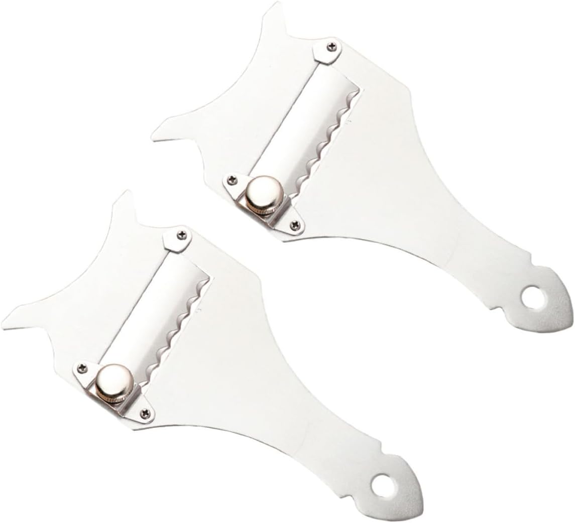 2pcs Stainless Steel Truffle Slicer Cheese Grater for Chocolate