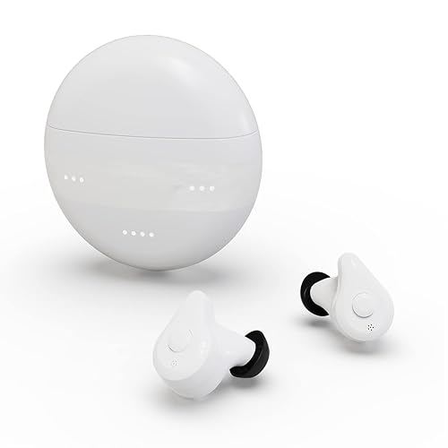 Audífonos Bluetooth para personas mayores recargables con control de aplicación de cancelación de ruido, transmisión de música inalámbrica, llamadas