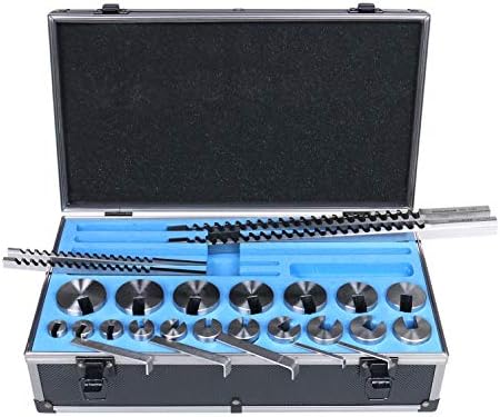 Accusize Industrial Tools No 10-10A Conbination H.S.S. Keyway Broach Sets in Fitted Box, 5100-0012