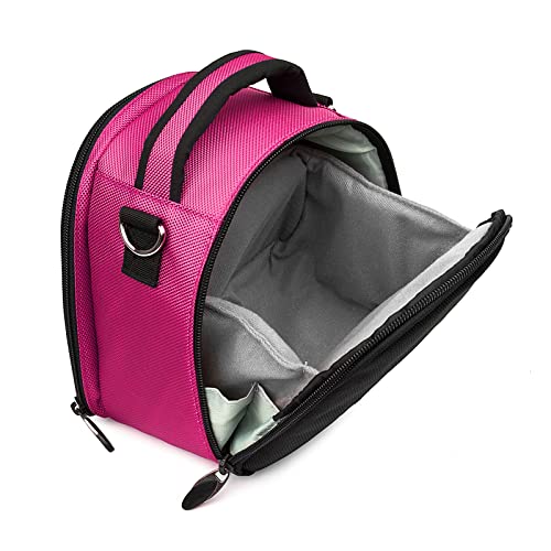 Bolsa compacta para cámara DSLR/mirrorless rosa miniatura 3