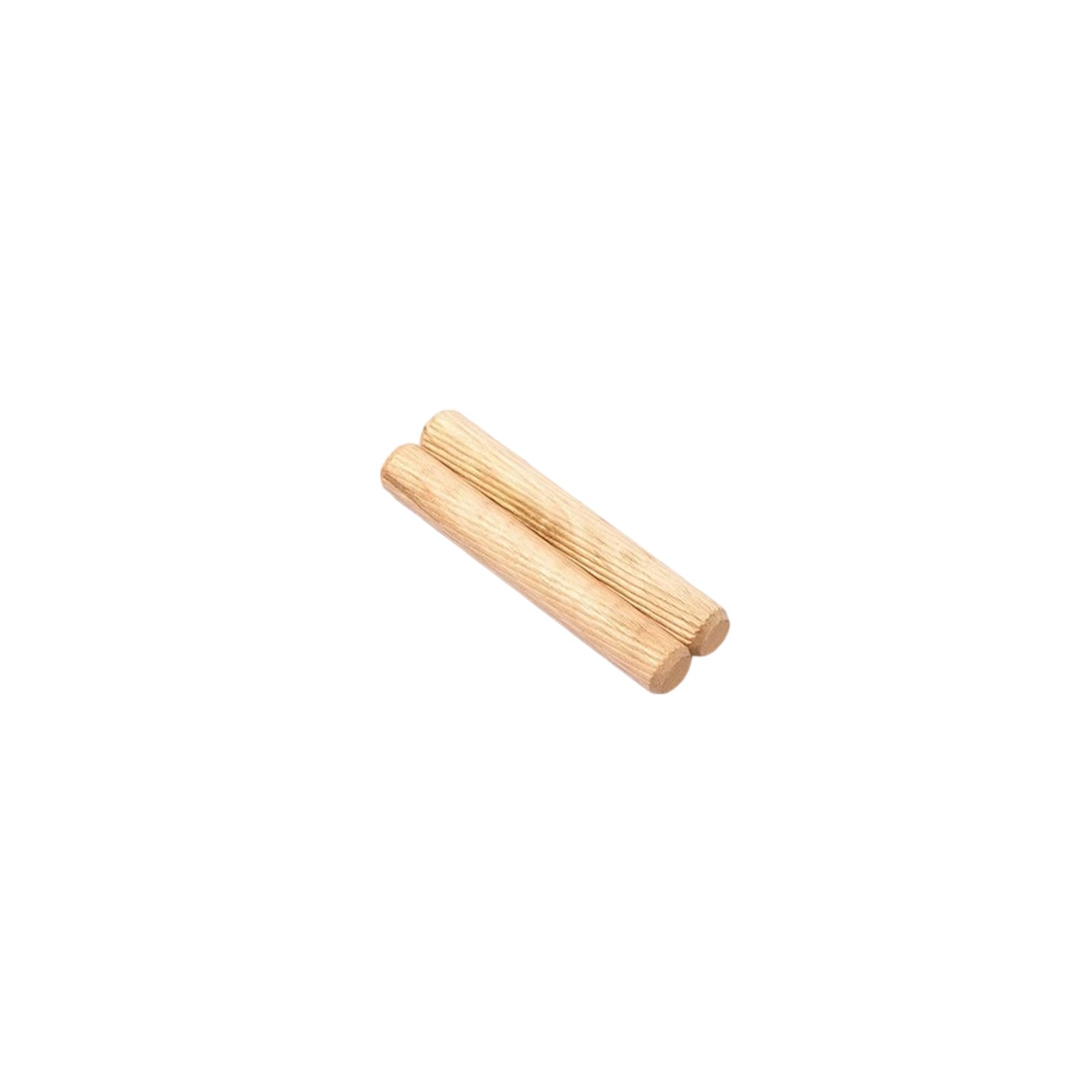 100Pcs Wooden Dowel Cabinet Drawer Furniture Fitting Wooden Dowel Pin Round Fluted Wood Craft Pin Rod Set Fluted for Woodworking