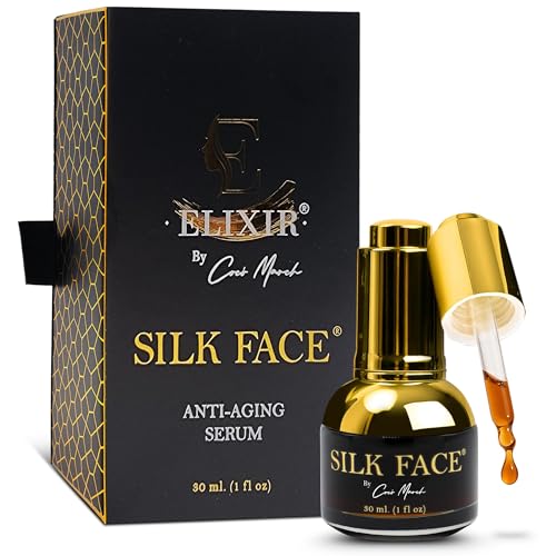 SILK FACE Elixir Serum by Coco March – Anti-Aging, Hydrating & Brightening Facial Moisturizer for Fine Line Reduction, Firming & Illuminating Skin Care with Peptides and Amino Acids, 30ml (1 Fl Oz) SILK FACE Elixir Serum by Coco March – Anti-Aging, Hydrating & Brightening Facial Moisturizer for Fine Line Reduction, Firming & Illuminating Skin Care with Peptides and Amino Acids, 30ml (1 Fl Oz)