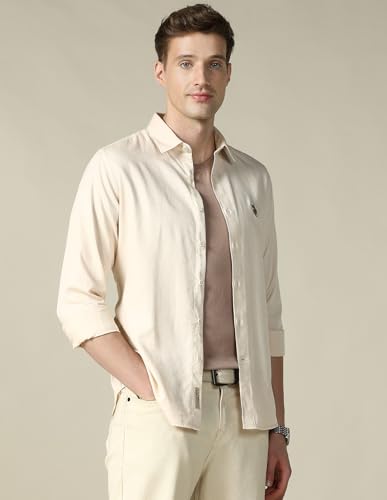 Image of U.s. Polo assn. Denim co. Men's Twill Regular fit Shirt