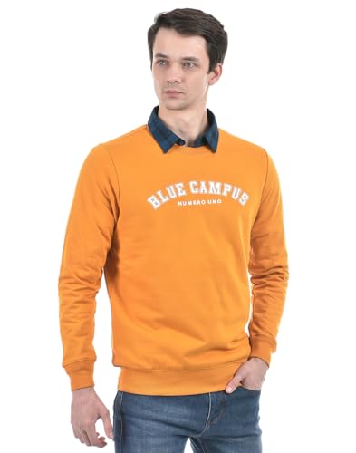 Image of Numero Uno Men's Olive Graphic Pullover Sweatshirt