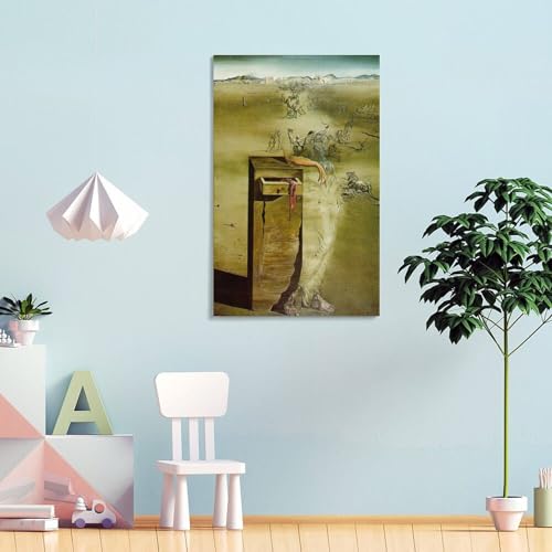 Impression sur toile Salvador Dalí décoration murale 40x60cm