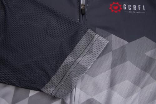 GCRFL Grey White Cycling Clothing Kit