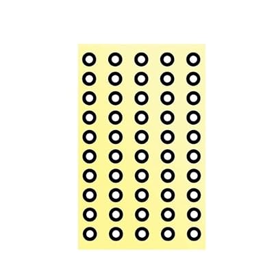 5mm 10mm 3D Scanner Positioning Targets Reference Point for 3D Scanning (1000 Pcs) Diffuse Reflection Markers for 3D Scanner for Complex Details