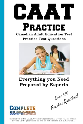 CAAT Practice: Canadian Adult Education Test Practice Test Questions