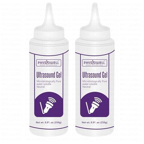 Image of Physiowell Ultrasound Gel Bottle Use for Diagnostic and Physiotherapy Machine (Pack of 2)