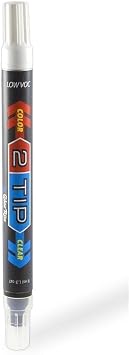 2Tip for Toyota Sienna Automotive Touch-up Paint - Shoreline Blue Pearl 8V5 - Color-and-Clearcoat Package