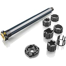 Somfy Replacement Wired Door Window Kit - TRIAC Switch, Motor Actuator, Manual Operation, Black