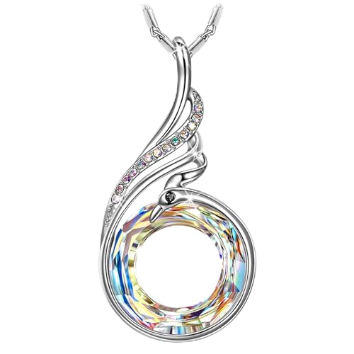 Kate Lynn Phoenix Necklace with Crystals Jewelry Box