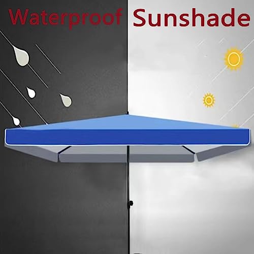 Cubierta de repuesto para sombrilla rectangular con protección UV contra el sol 6