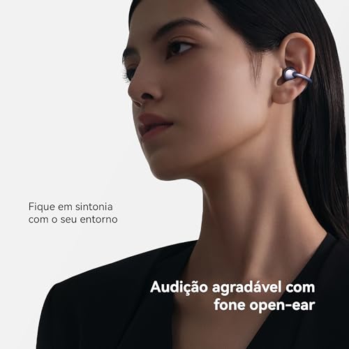 Huawei FreeClip Auriculares Open Ear Bluetooth Con Estuche de Carga Inalámbrica Púrpura - vue 6