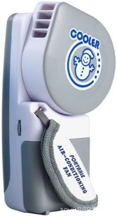 Mini Super Hand-held Mute USB/Battery Cooling Fan for Outdoor Sports (Grey)