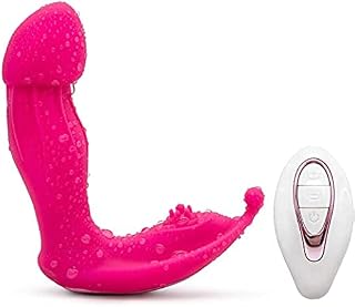 Vibrador recarregavel USB para mulheres Vibrador oscilante de frequência usavel Vibrador remoto brinquedo adulto para mulheres E5W