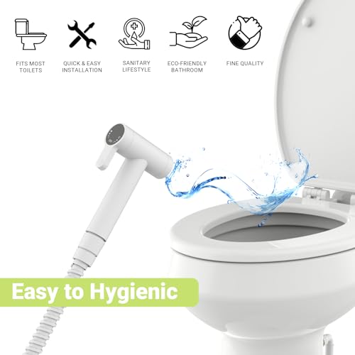 image for Acesolid RV Sprayer for Toilet - Dual Mode RV Handheld Sprayer with Wa