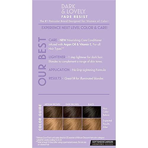 Dark & Lovely Color #384 Light Golden Blonde Pack de 6 miniatura 2