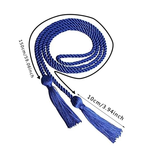 Borla decorativa de hilo poliéster resistente que no se deshilacha en vestidos 5