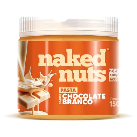 Pasta de Amendoim com Chocolate Branco 150g, Naked Nuts