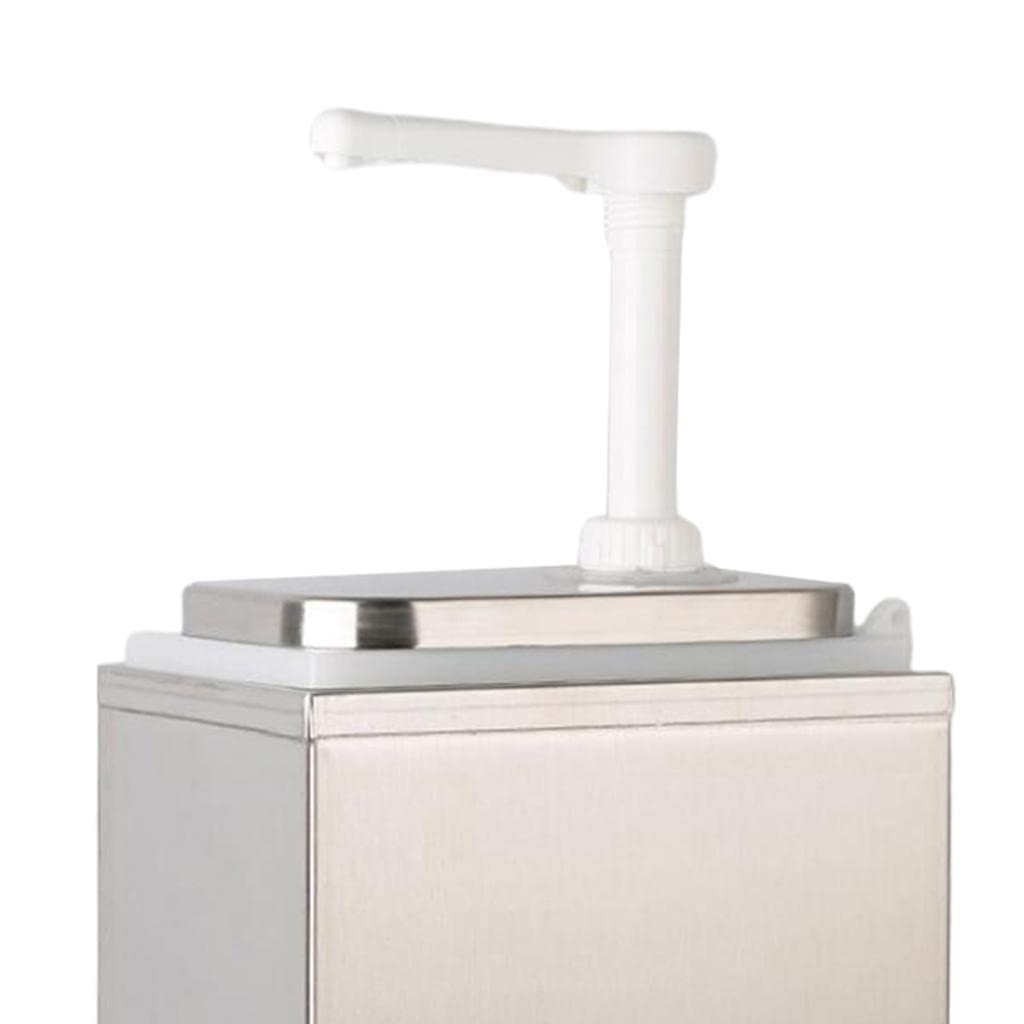 Distributeur de sauce 1 l/2 l - Récipient pour huile, vinaigre et ketchup, 2 avec socle, 2 l avec socle