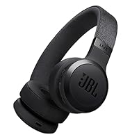 JBL Live 670NC, JBL Signature Sound and Surround Sound, Bluetooth 5.3 with LE Audio Supported (*), True Adaptive Noise Cancelling with Smart Ambient, Black