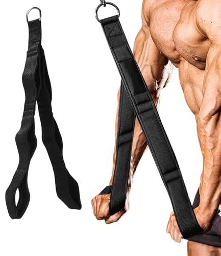 Trizepsseil,Trizepsseil Kabelbefestigung,Trizeps-Pull-Down-Seil...