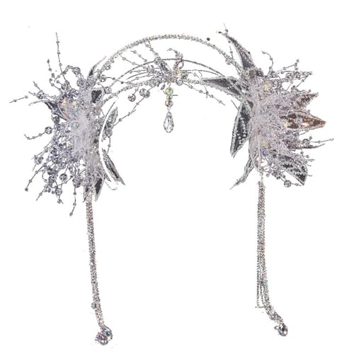 Accessoires mariage en dentelle et diadème fait main pour une mariée unique