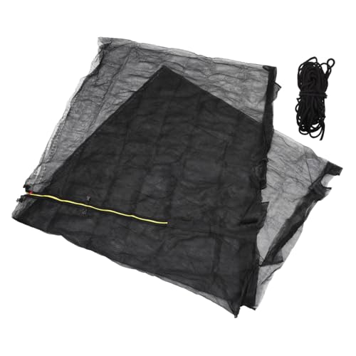 VICASKY Rete di Protezione per Trampolino 10 Piedi Rete Anticaduta 6 Aste in Fibra per Letto da Salto Protezione Sicurezza per Facile Montaggio Diametro 306 M