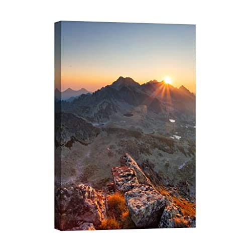 Canvas painting Nature illuminez un mur sombre sans électricité tableau 80x120