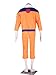 OURCOSPLAY Naruto Uzumaki Men's Cosplay Costume Include Headband 3Pcs (Men US M/CN XL) Orange,Blue