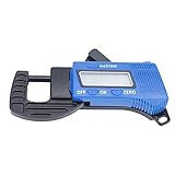 [Conception légère et robuste] Les techniciens extérieurs transportent un mesureur d'épaisseur électronique pour vérifier les plaques métalliques lors des réparations sur le terrain et les utilisateurs à domicile inspectent quotidiennement les matériaux dans les garages. La construction ABS en aluminium durable résiste aux chutes, adaptée à la jauge d'épaisseur numérique, réduisant la fatigue des outils lors des tâches extérieures et domestiques, garantissant une fiabilité à long terme. mesureur