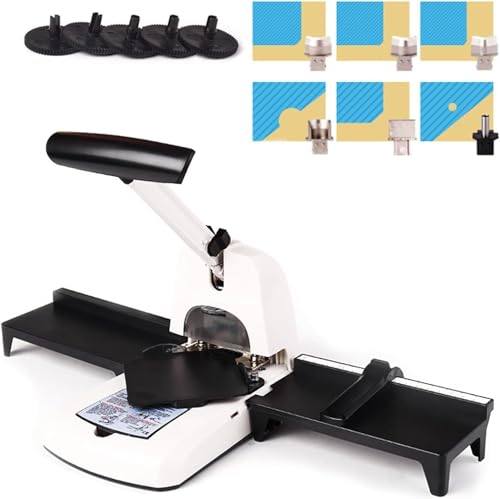 Perforatrice d'angle anti-cornage pour brochures et supports épais