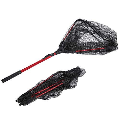 Zer one Red de Pesca Plegable de aleación de Aluminio portátil