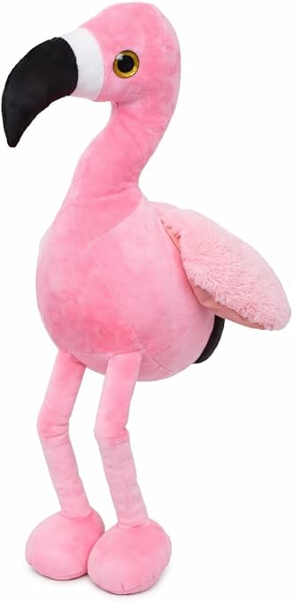 VEXORA Flamant rose en peluche douce 35 cm VEXORA