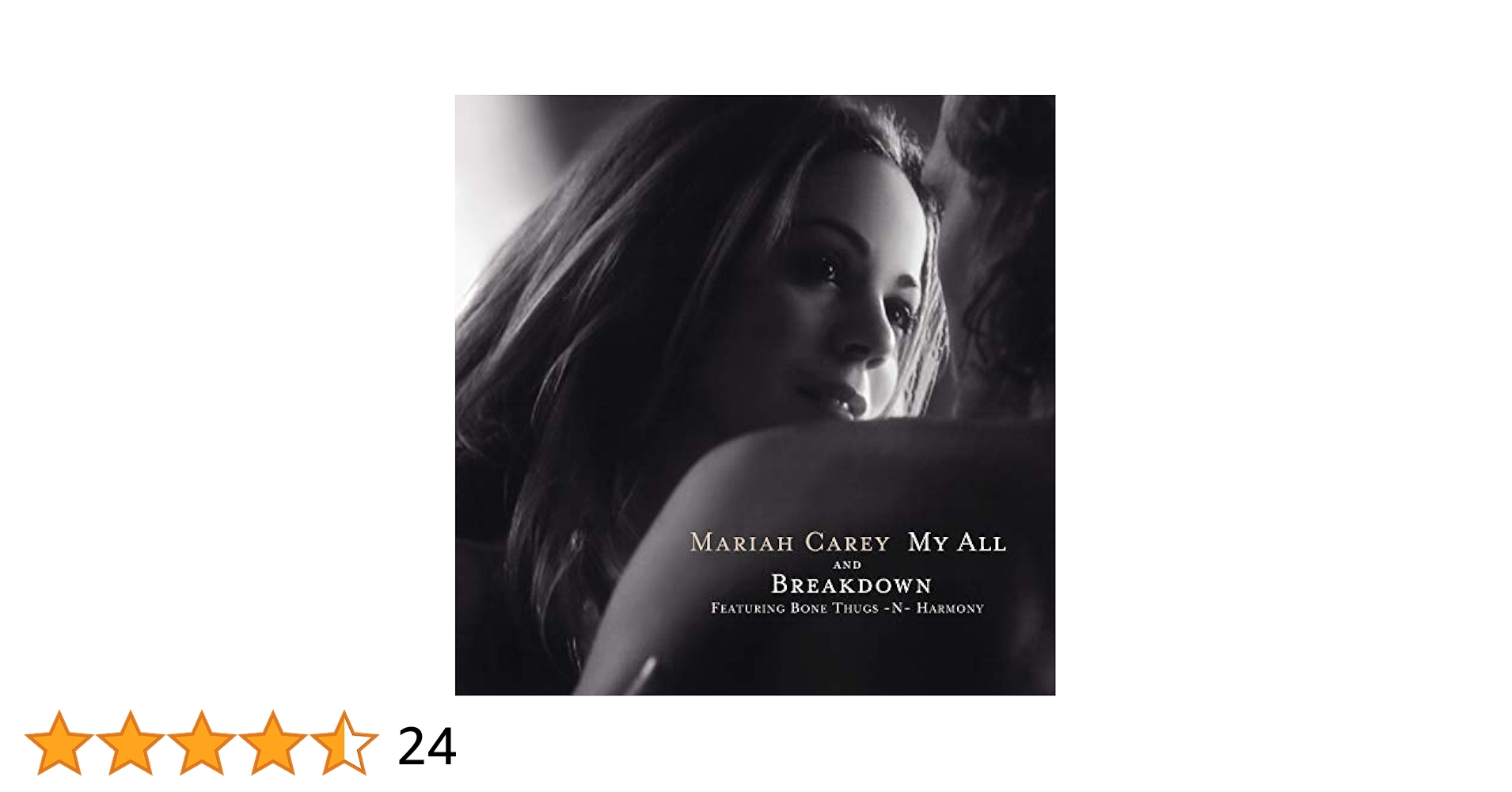 マライア・キャリー／『ＭＹ　ＡＬＬ』（シングル盤レコード・輸入盤）２曲入り Amazon.co.jp: My All: Music