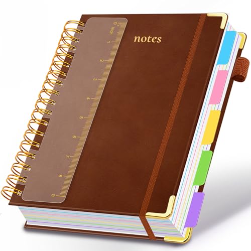 Carnet à couverture rigide 20,3 x 25,4 cm avec onglets amovibles