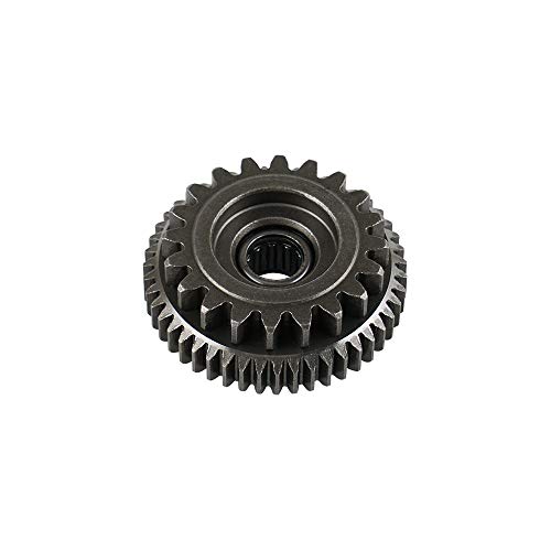NICECNC ATV Starter Idle Gear Compatible with Polaris Outlaw 50 2008-2016 90 2007-2014 110 2016-2019,Sportsman 90 2001-2014 110 2016-2019,Predator 50 2007 90 2003-2006,Scrambler 90 2001-2003