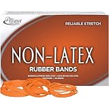 Alliance Rubber 37546#54 Assorted Non-Latex Rubber Bands, 1 lb Box Contains #19, 33, 64 (3 1/2