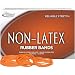 Alliance Non-Latex Rubber Bands - Size  #54 (Assorted Sizes) - Protect Users From Latex Allergy Reactions - Bright Orange, 1 Pound Box (37546)