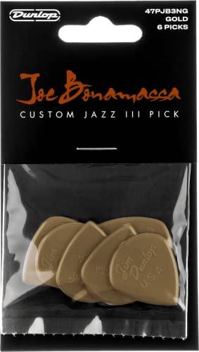 JIM DUNLOP Plektrum Joe Bonamassa Custom Jazz III, 6 Stück