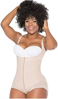 Salome 0413 Womens Butt Lifter Shapewear Fajas Colombianas Reductoras y Moldeadoras Beige L