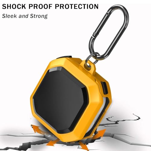 Image of Full Body Rugged Shockproof Case Cover Compatible for Samsung Galaxy Buds Core (2025) -Yellow