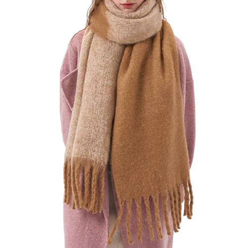 Women Winter Warm Scarf Long Shawl Large Scarves Cold Weather Thick Blanket Scarfs Oversized Chunky Big Scarf